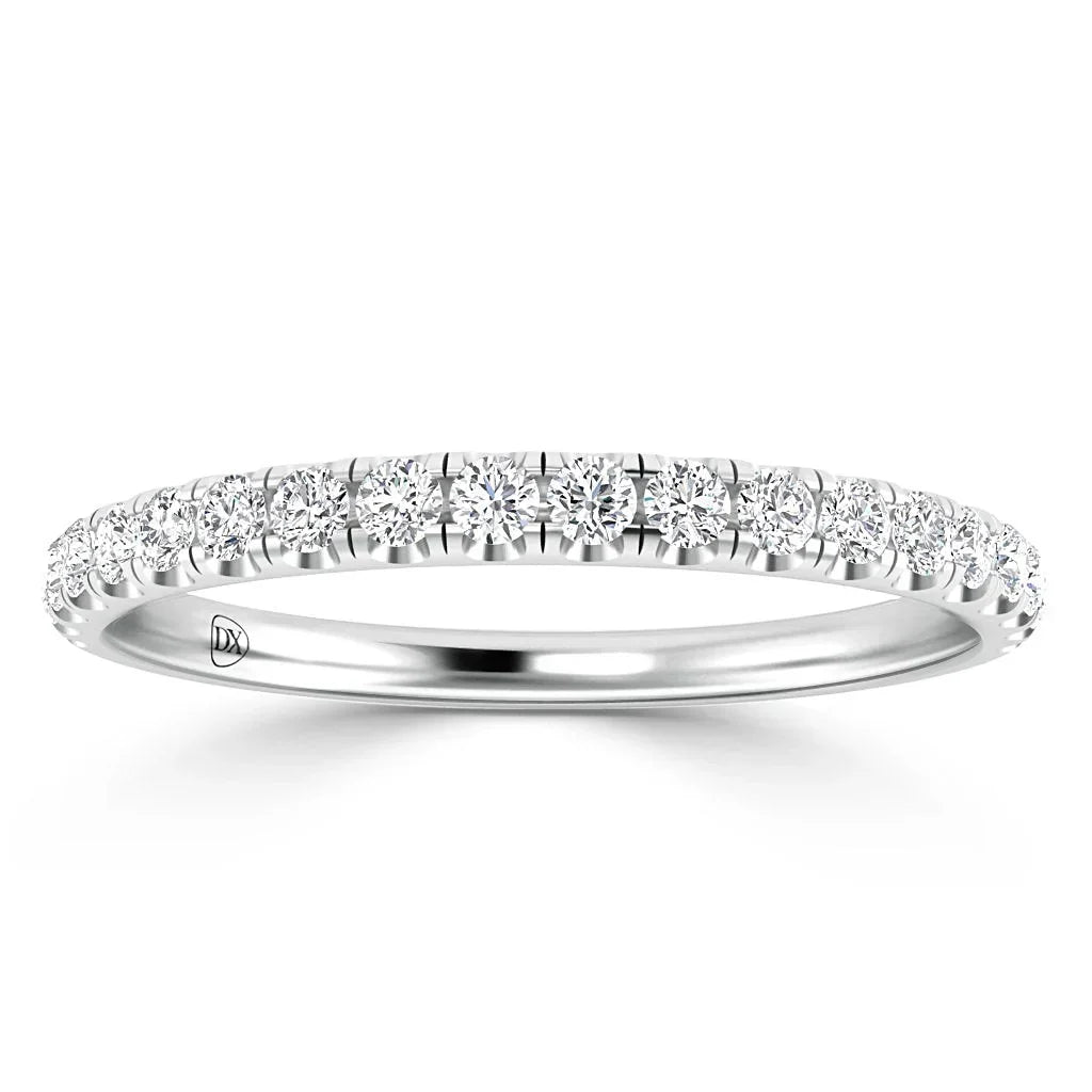 Freya - 18ct White Gold Natural Diamond Wedding Ring