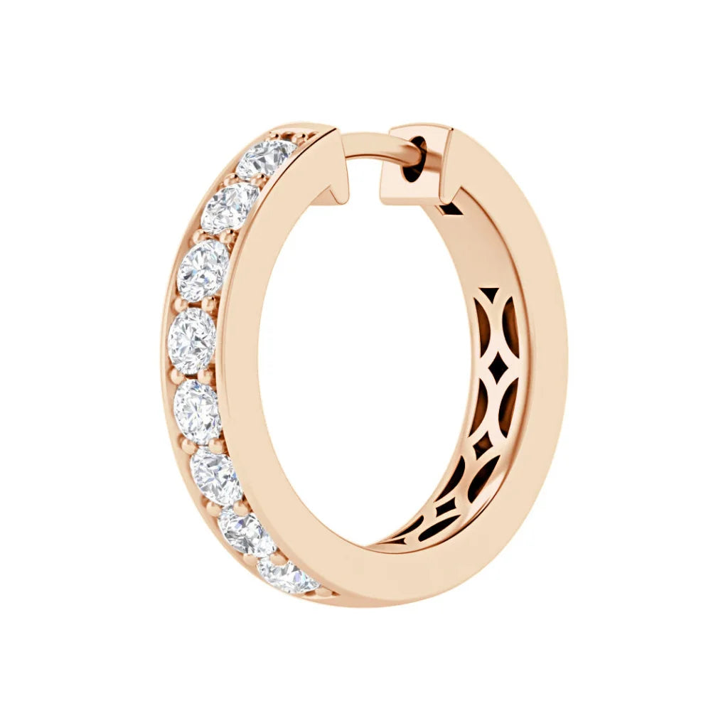 Stella - .67ct Diamond Earrings 18ct Rose Gold