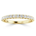 Stephanie - 18ct Yellow Gold Natural Diamond Wedding Ring