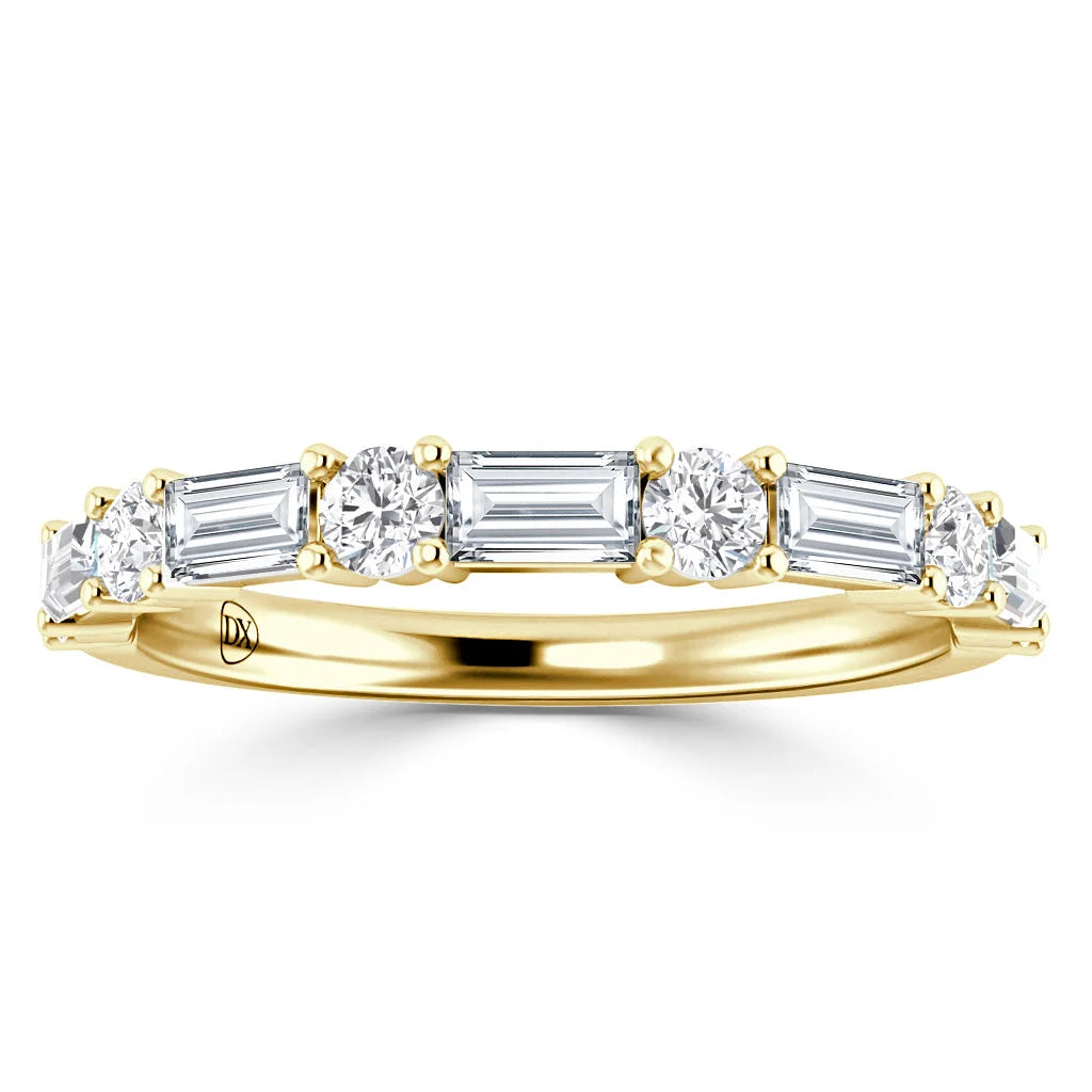 Haleigh - 18ct Yellow Gold Natural Diamond Wedding Ring