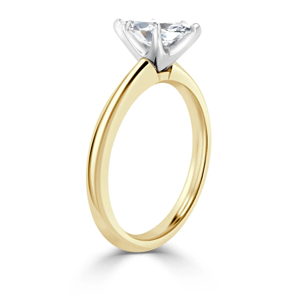 Lucy - Marquise Cut 18ct Yellow Gold Engagement Ring