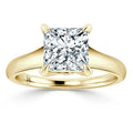 Sara - Princess Cut 18ct Yellow Gold Engagement Ring