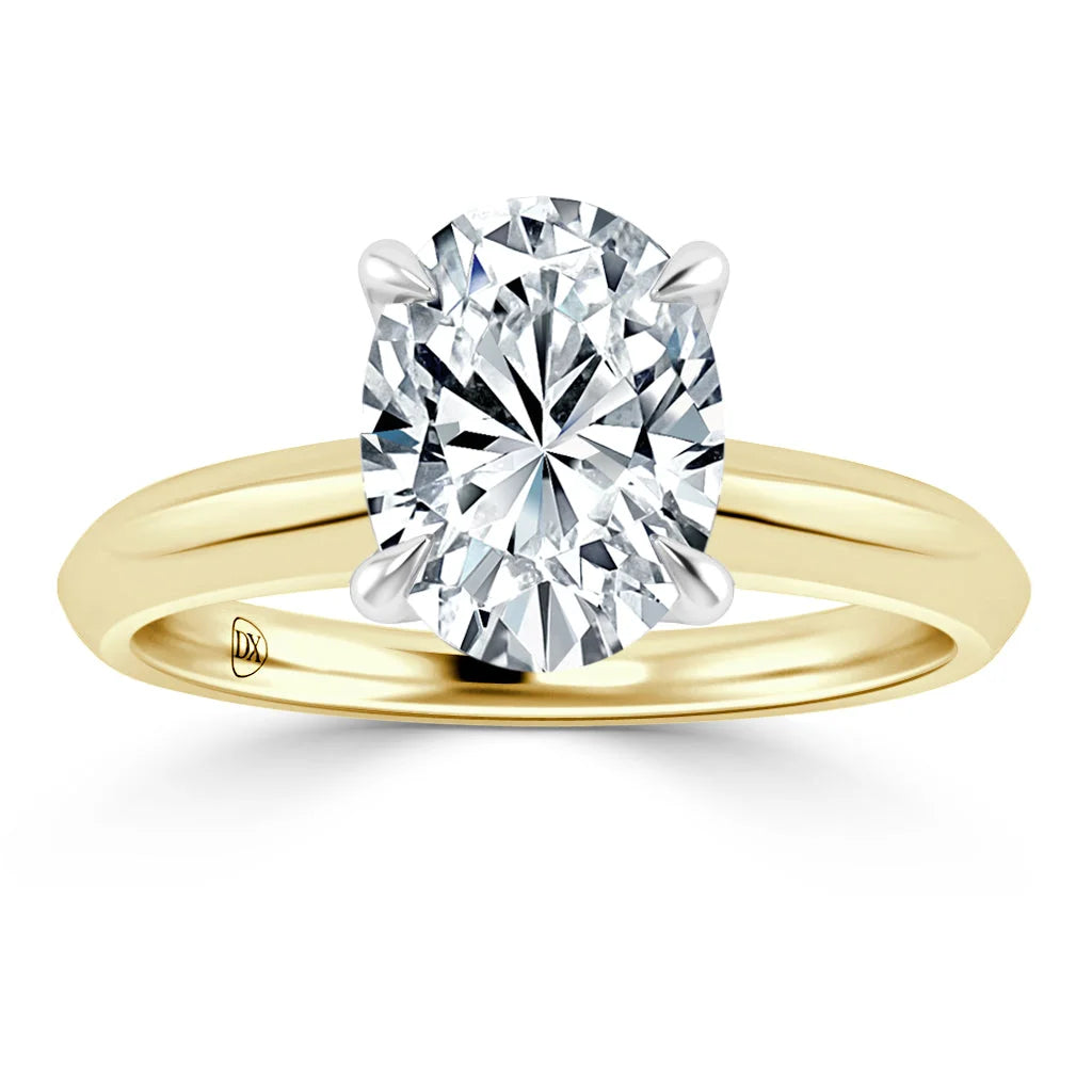 Jessica - Oval Cut 18ct Yellow Gold Engagement Ring