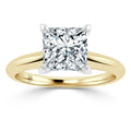 Lucy - Princess Cut 18ct Yellow Gold Engagement Ring