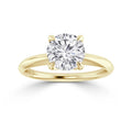 Nancy - Round Cut 18ct Yellow Gold Engagement Ring