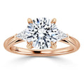 Eleanor - Round Cut 18ct Rose Gold Engagement Ring