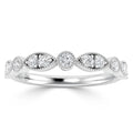 Nellie - Platinum Natural Diamond Wedding Ring