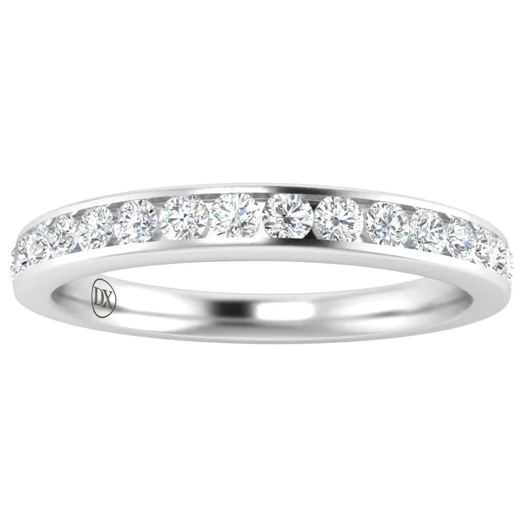 Eva - Platinum Natural Diamond Wedding Ring