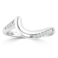 Mila - Platinum Natural Diamond Wedding Ring