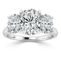 Emily - Oval Cut Platinum Engagement Ring