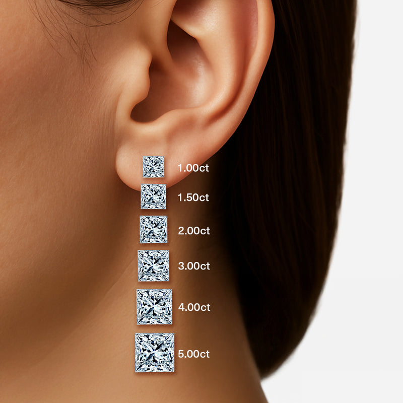 Kera - Diamond Earrings Platinum setting image