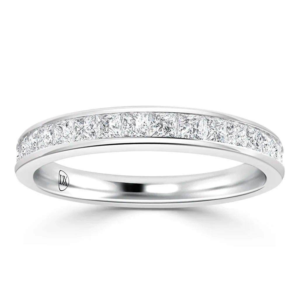 Amelia - 18ct White Gold Natural Diamond Wedding Ring