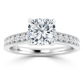 Emma - Cushion Cut Platinum Engagement Ring