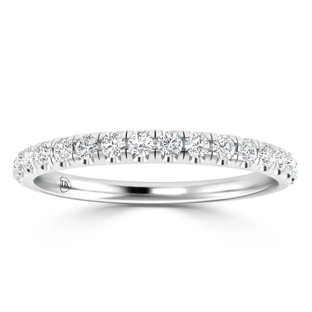 Fleur - Platinum Natural Diamond Wedding Ring