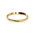 Flat Top 2.5mm - 9ct Yellow Gold Wedding Ring