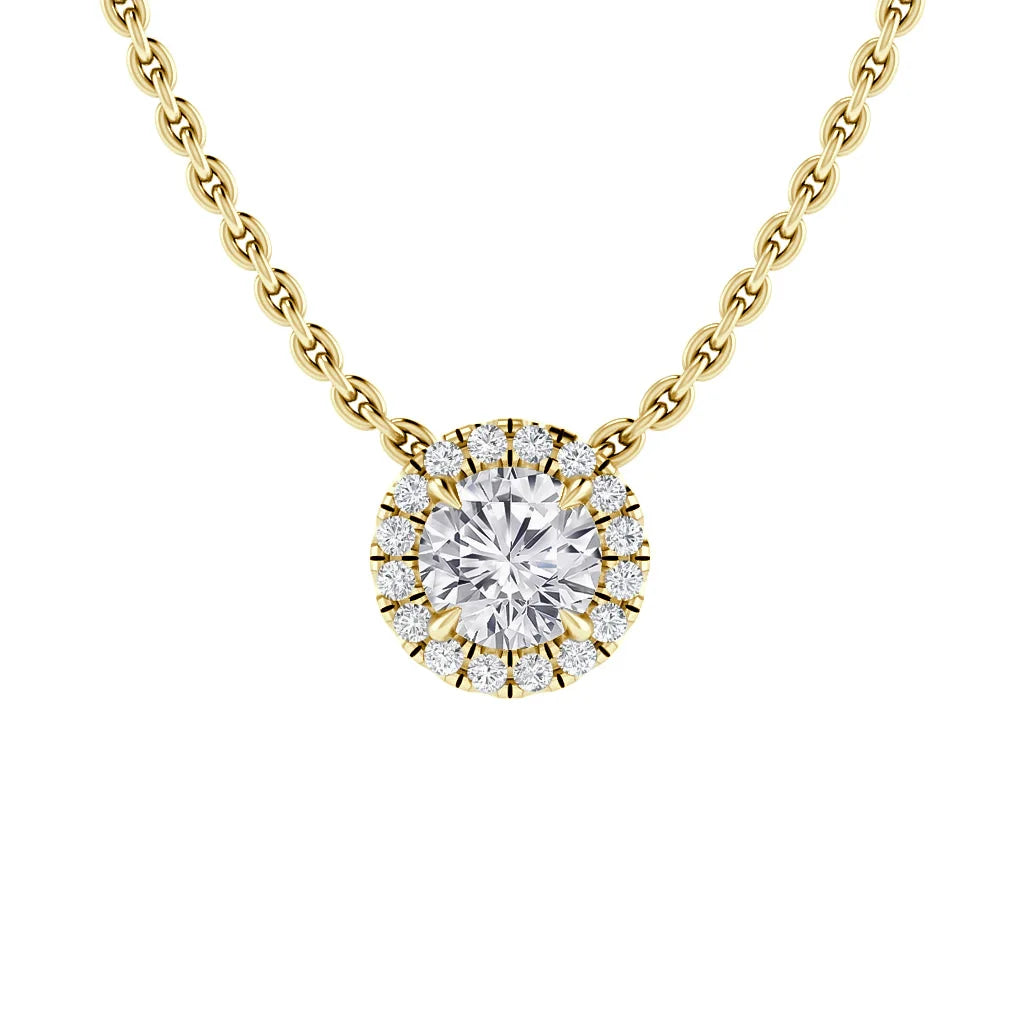 Savannah - .08ct Diamond Necklace 18ct Yellow Gold
