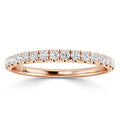 Freya - 18ct Rose Gold Natural Diamond Wedding Ring