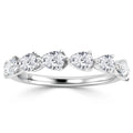 Aaliyah - Platinum Natural Diamond Wedding Ring