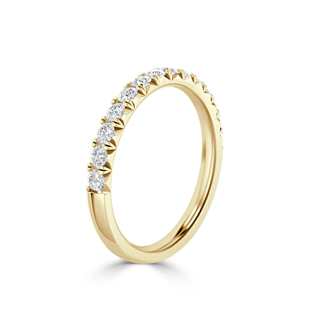 Paulina - 18ct Yellow Gold Natural Diamond Wedding Ring