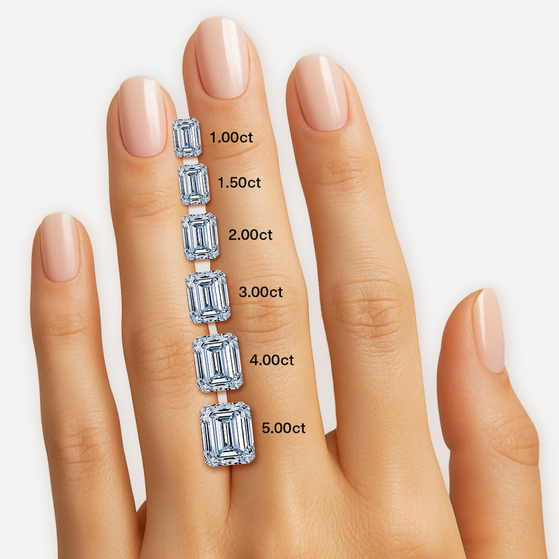 Eden - Emerald Cut 18ct Yellow Gold Engagement Ring setting image