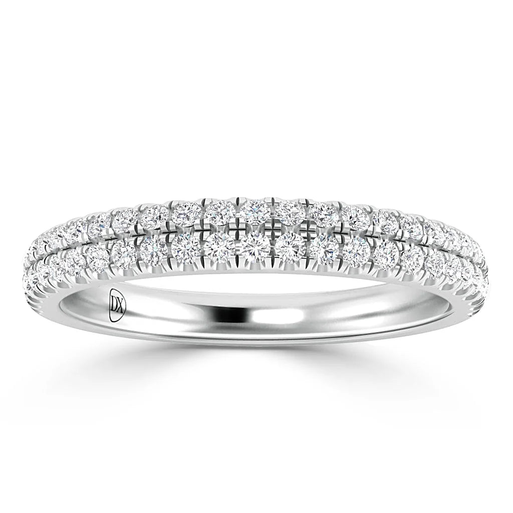 Abigail - Platinum Natural Diamond Wedding Ring