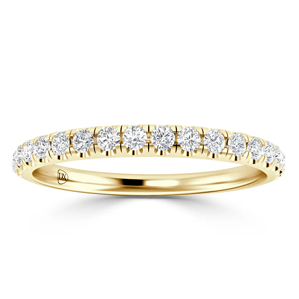 Fleur - 18ct Yellow Gold Natural Diamond Wedding Ring