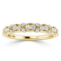 Samantha - 18ct Yellow Gold Natural Diamond Wedding Ring