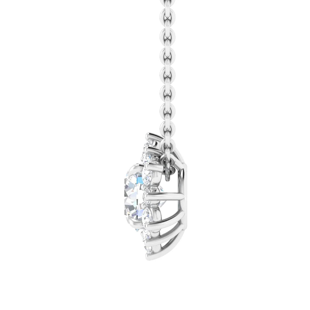 Nicola - .15ct Diamond Necklace Platinum