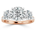 Simone - Round Cut 18ct Rose Gold Engagement Ring