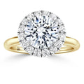 Kitty - Round Cut 18ct Yellow Gold Engagement Ring