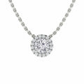 Savannah - .08ct Diamond Necklace 18ct White Gold