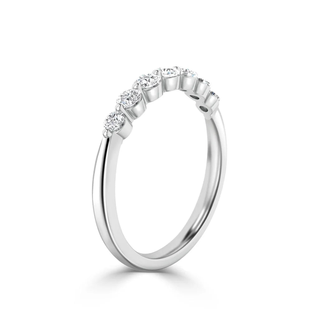 Chantel - Platinum Natural Diamond Wedding Ring