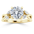 Rosalie - Round Cut 18ct Yellow Gold Engagement Ring