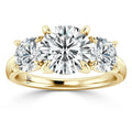 Zoe - Round Cut 18ct Yellow Gold Engagement Ring