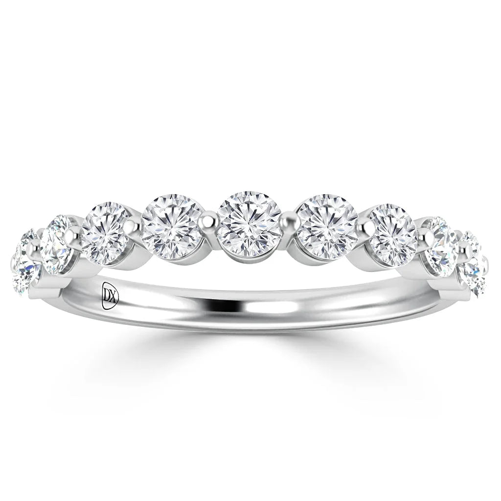 Margot - Platinum Natural Diamond Wedding Ring