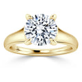 Juliette - Round Cut 18ct Yellow Gold Engagement Ring