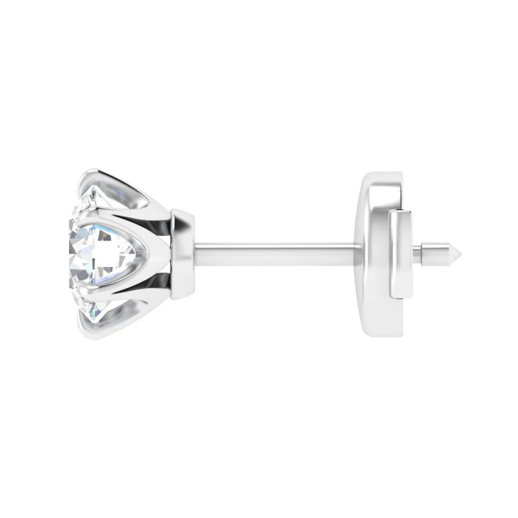 Layla - Diamond Earrings Platinum