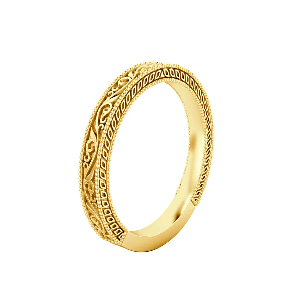 Mary - 18ct Yellow Gold Wedding Ring