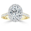 Jasmine - Oval Cut 18ct Yellow Gold Engagement Ring