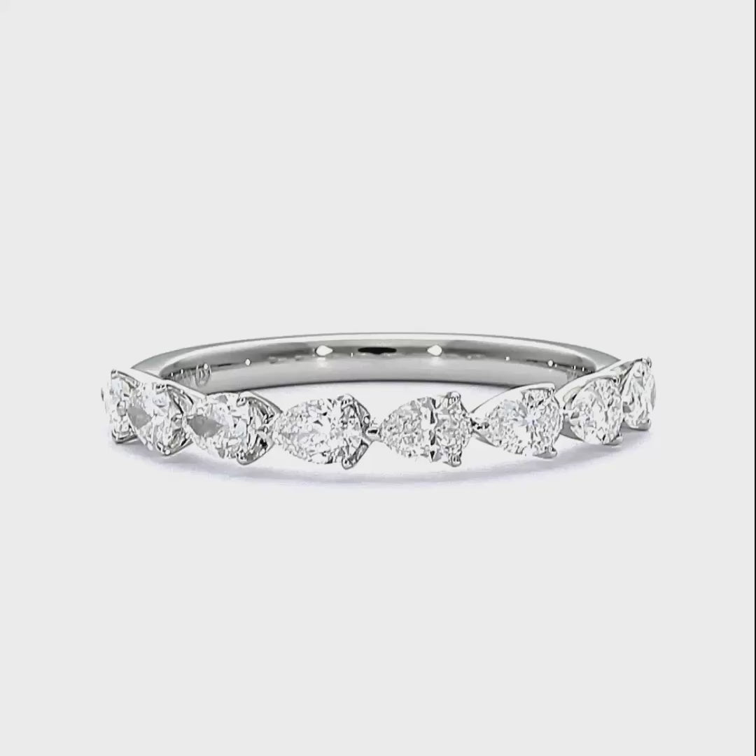 Aaliyah - 18ct Rose Gold Wedding Ring