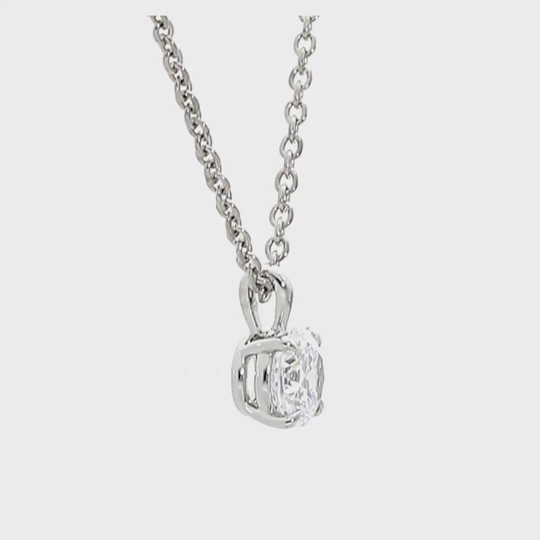 Lillian - 18ct Diamond Necklace 18ct Rose Gold