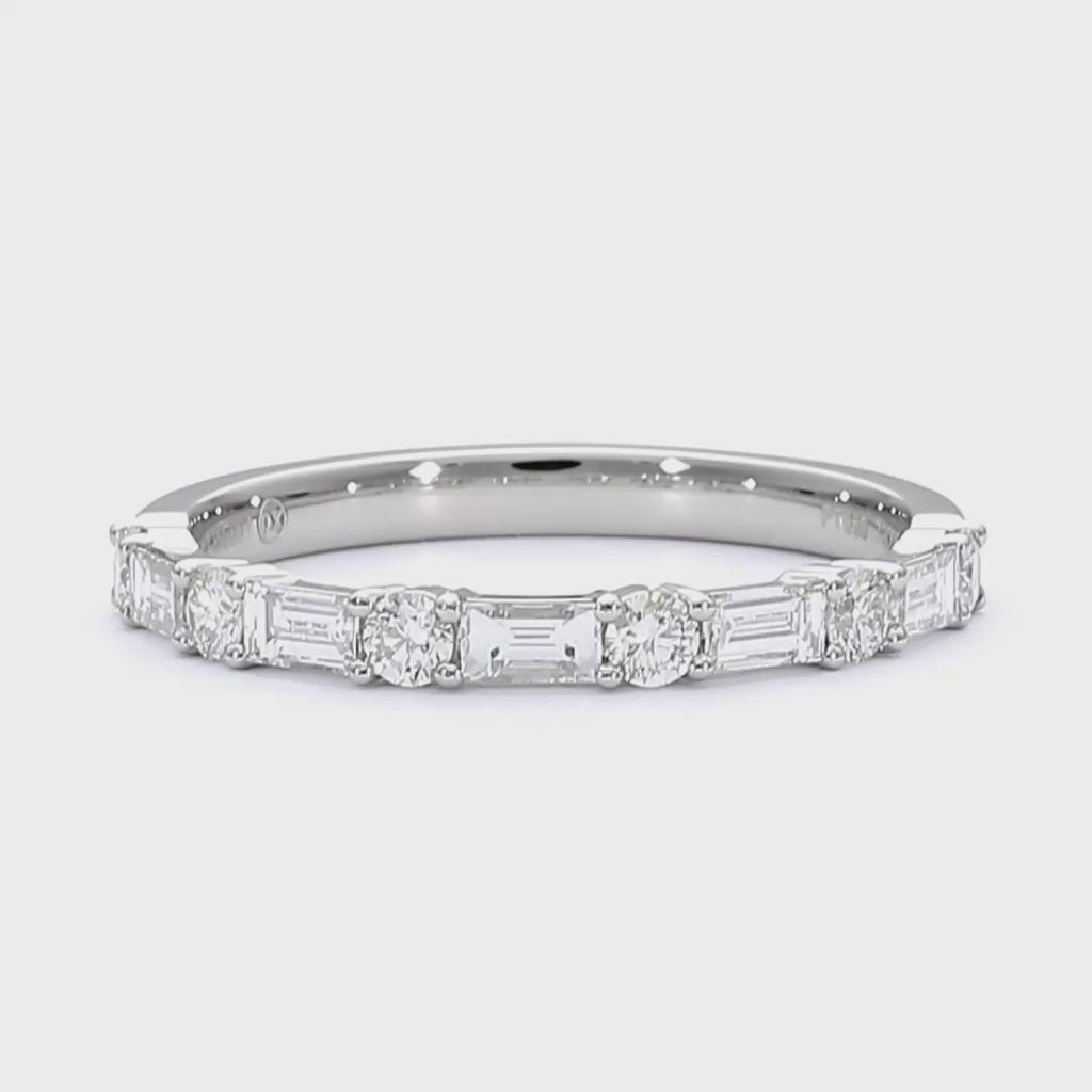 Haleigh - 18ct White Gold Wedding Ring