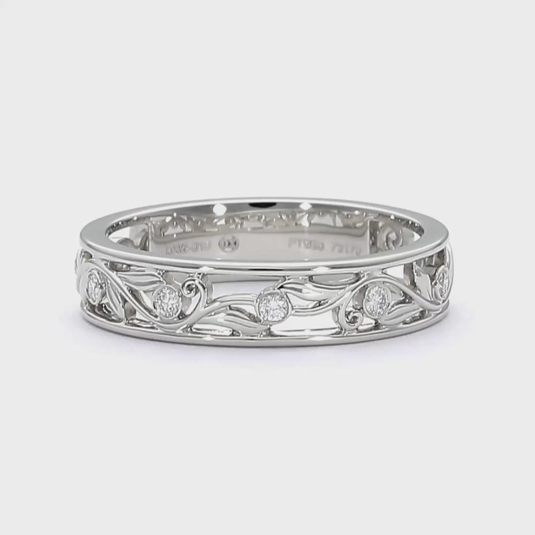Miranda - Platinum Wedding Ring