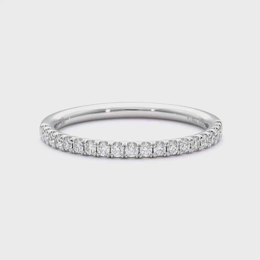 Colette - 18ct Rose Gold Natural Diamond Wedding Ring