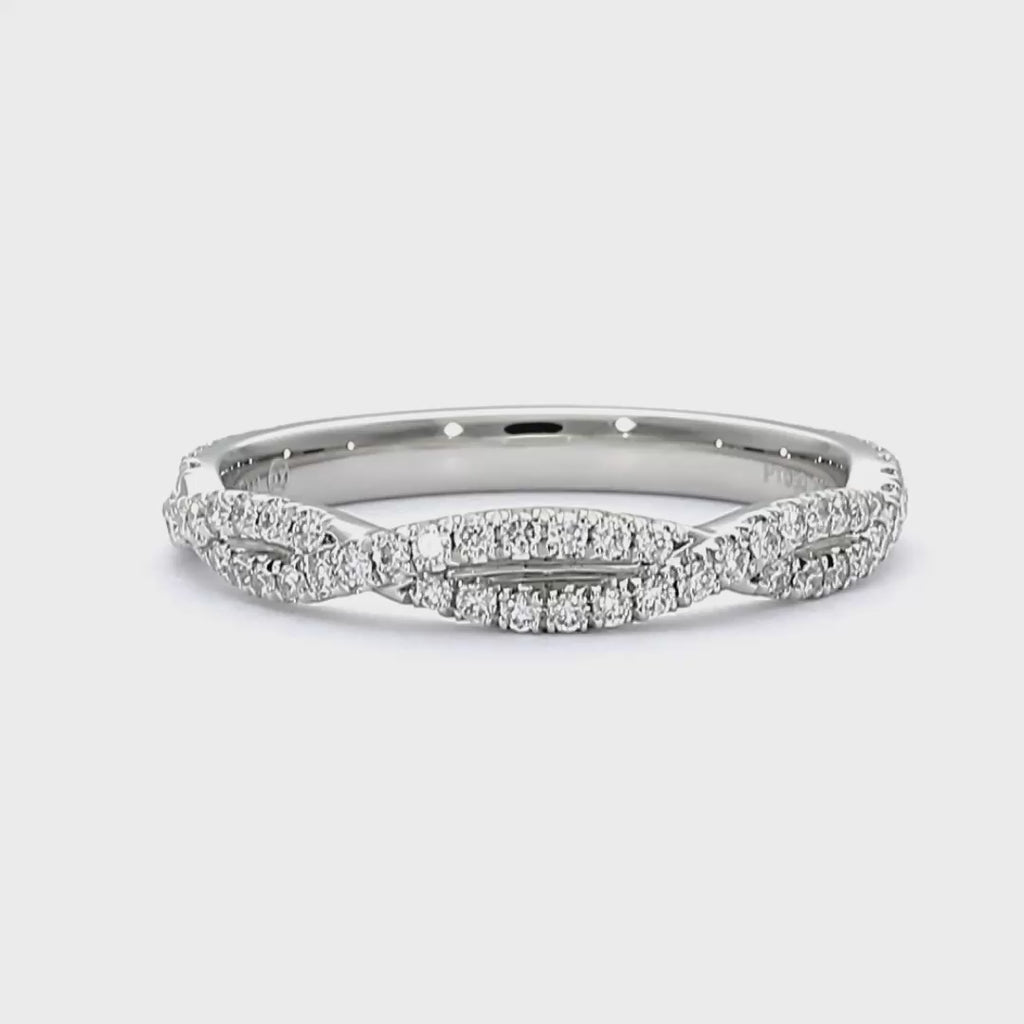 Pia - 18ct White Gold Wedding Ring