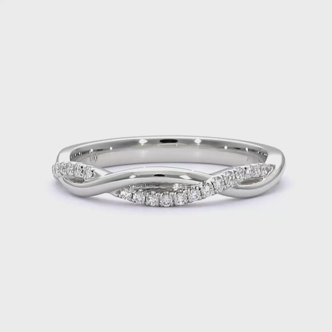 Natasha - Platinum Wedding Ring