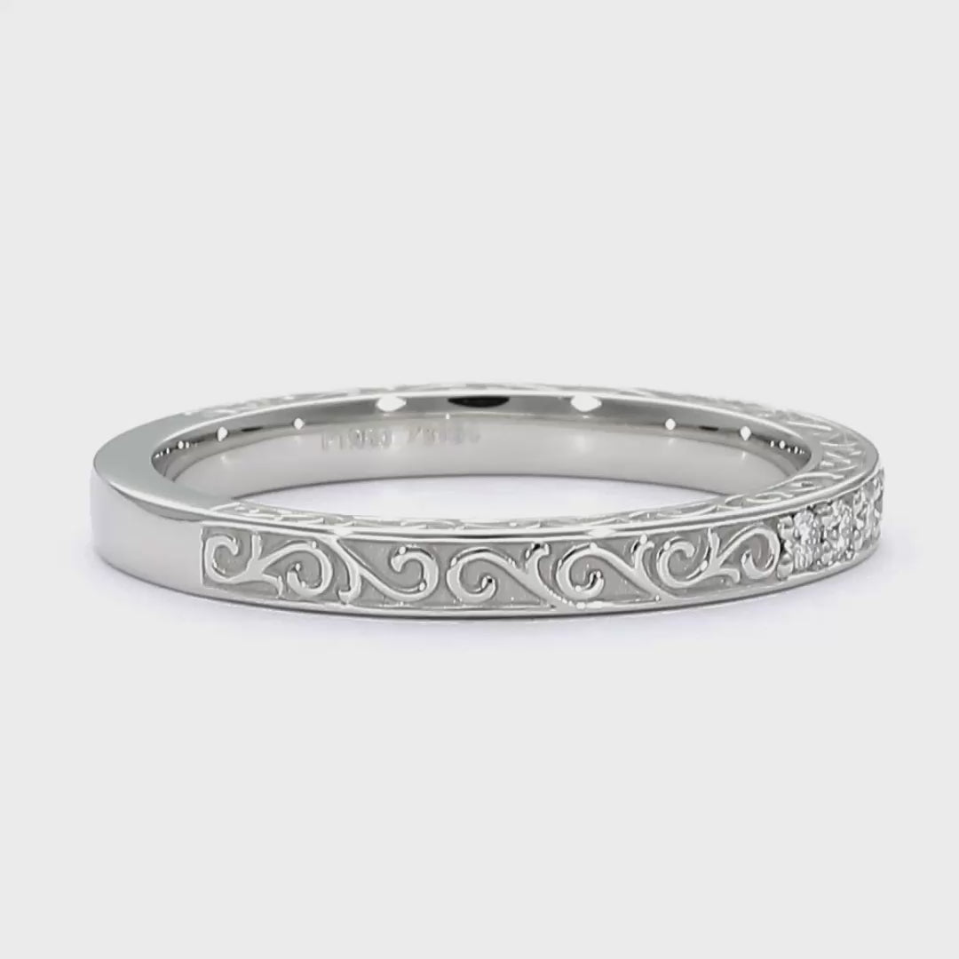 Louise - Platinum Wedding Ring