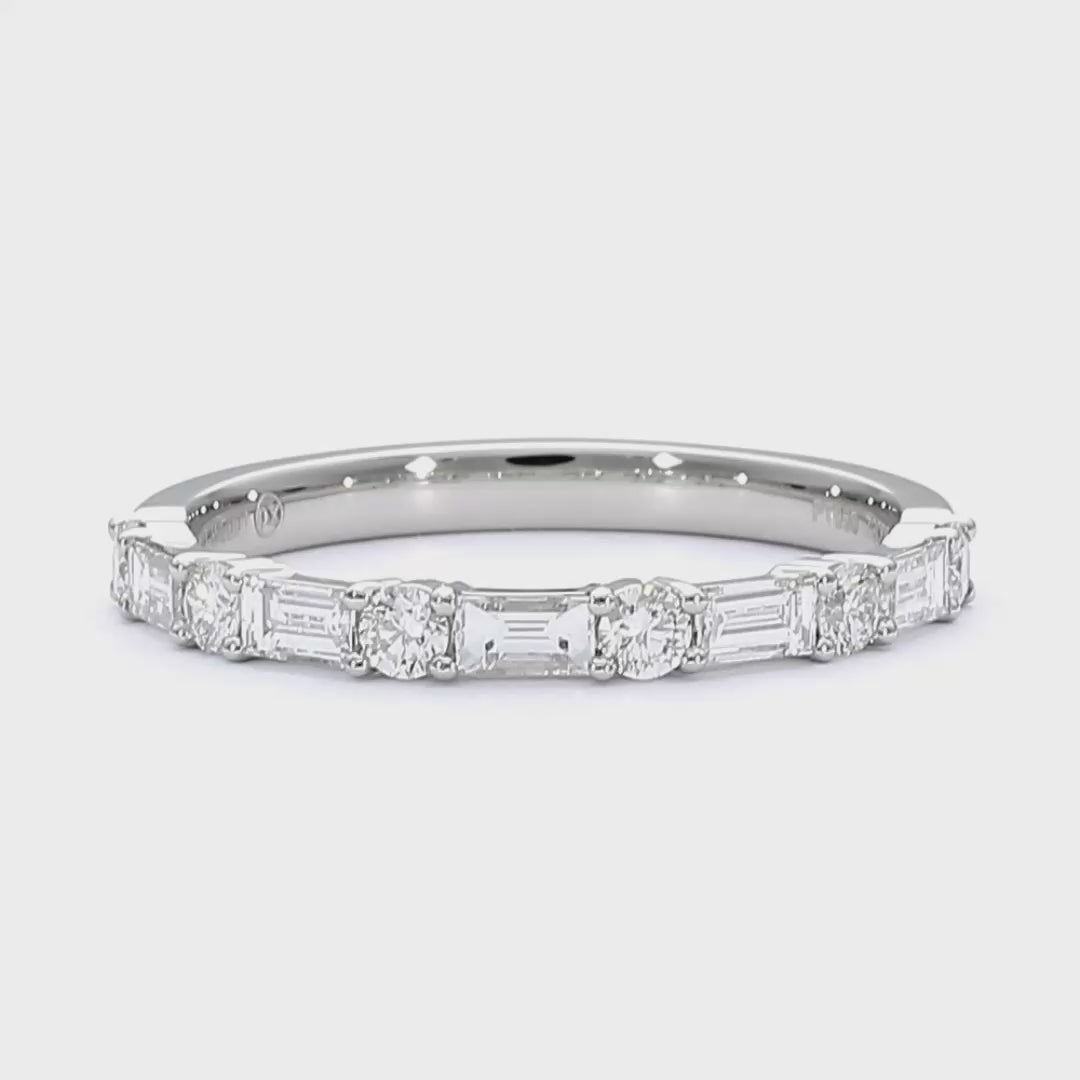Haleigh - Platinum Wedding Ring