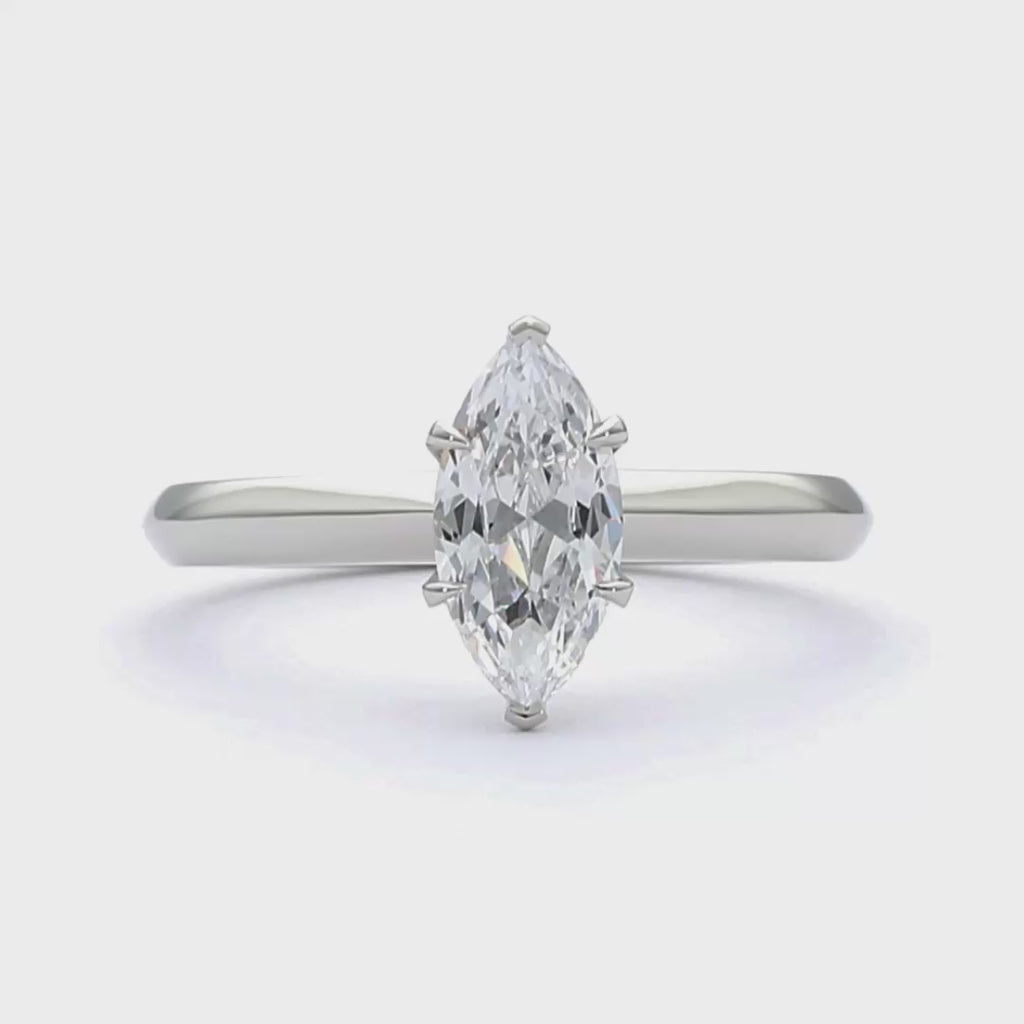 Jessica - Marquise Cut 18ct Yellow Gold Engagement Ring