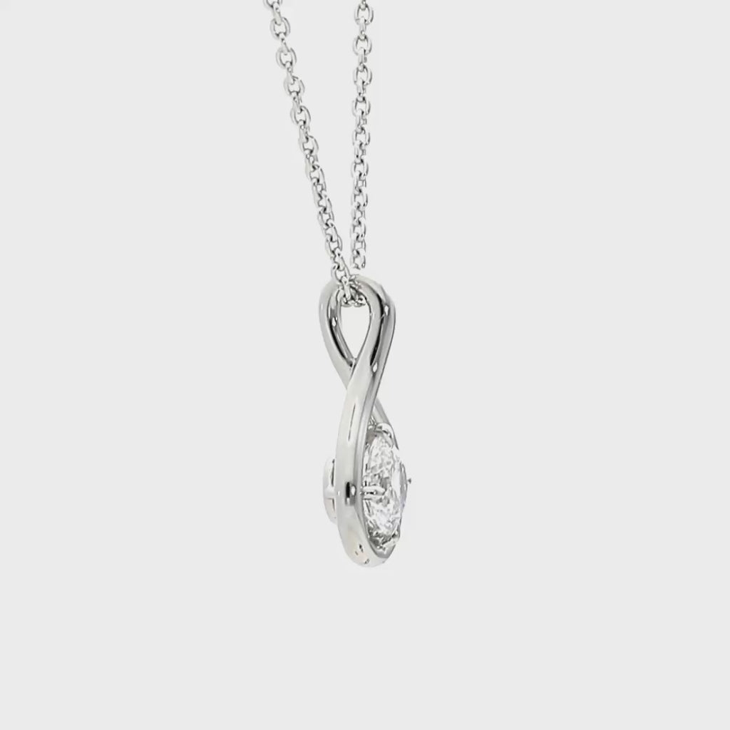 Josephine - Diamond Necklace Platinum